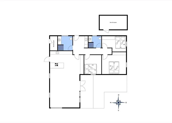 Casa vacanze 1121-ringkobing-fortunavej-7 *